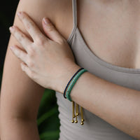 Leena Beaded Bracelet | Fresh Emerald