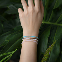 Leena Beaded Bracelet | Turquoise Blue
