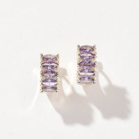 Jada Hoop | Violet 14k Gold