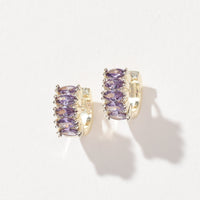 Jada Hoop | Violet 14k Gold