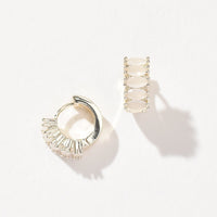 Jada Hoop | Porcelain 14k Gold