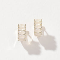 Jada Hoop | Porcelain 14k Gold
