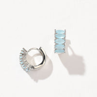 Jada Hoop | Arctic Blue Silver