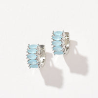 Jada Hoop | Arctic Blue Silver