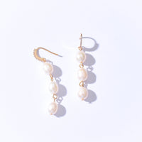 Mira Long Pearl Dangles