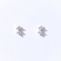 Hazel Studs | Silver