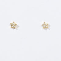 Starlight Star Studs | Gold