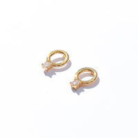 Mandy Studs | Gold