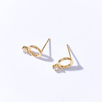 Mandy Studs | Gold