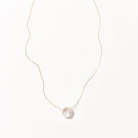 Shyla Faux Pearl Necklace | Gold