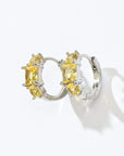 Madison Hoops | Sunrise Silver