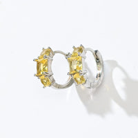 Madison Hoops | Sunrise Silver