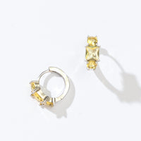 Madison Hoops | Sunrise Silver