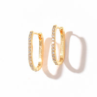 Lana Pavé Hoops | Gold