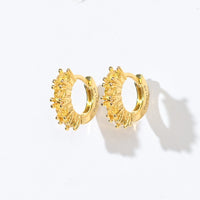 Kaia Mini Huggies | Sunrise Gold