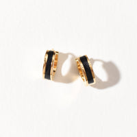 Lena Huggie Black | Gold SST