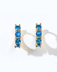 Kaia Mini Huggies | Royal Blue Gold
