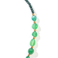 Tahlia Green Agate Necklace