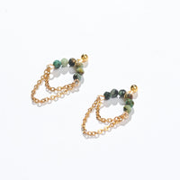 Belle Dancing Dangles | African Turquoise