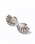 Kiera Shell Studs | Silver