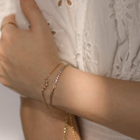 Delilah Bracelet | Mauve
