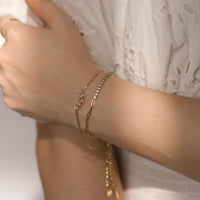 Delilah Bracelet | Mauve