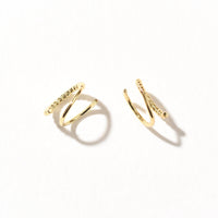 Lara Twist Earring | Gold