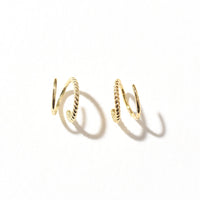 Lara Twist Earring | Gold