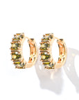 Nicole Hoops | Olive Gold