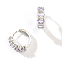 Nicole Hoops | Lavender Silver