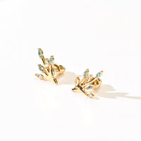 Azalea Studs | Nebula Gold