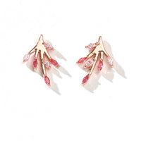 Azalea Studs | Wildflower Rose Gold