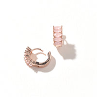 Jada Hoop | Baby Pink Rose Gold
