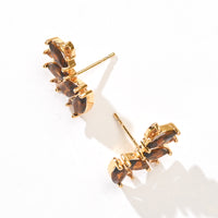 Eliana Studs | Manhattan Brown