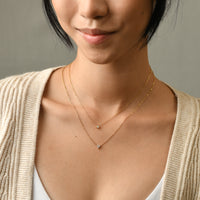 Lily Dainty Necklace | Gold