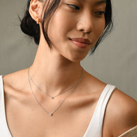 Elsa Blossom Necklace |Silver