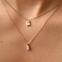 Jessica Layered Necklace | Gold