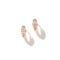Elaine Pastel Huggie | Warm Gold
