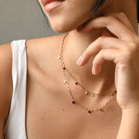 Aria Double Layered Necklace