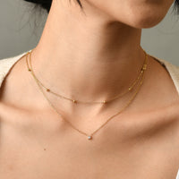 Atlas Layered Necklace | Gold