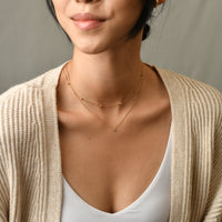 Atlas Layered Necklace | Gold