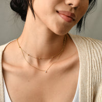 Atlas Layered Necklace | Gold