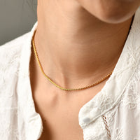 Mandy Chain Necklace | Gold