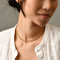 Cora Beaded Necklace | Gold