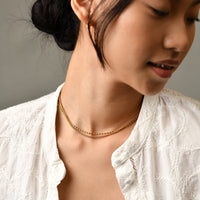 Cora Beaded Necklace | Gold