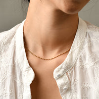 Cora Beaded Necklace | Gold