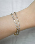 Alex Tennis Bracelet | Gold
