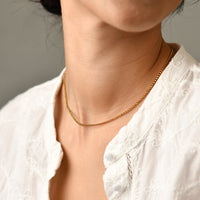 Lea Chain Necklace | Gold