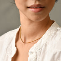 Lea Chain Necklace | Gold