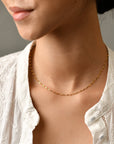 Lina Sparkles Necklace | Gold